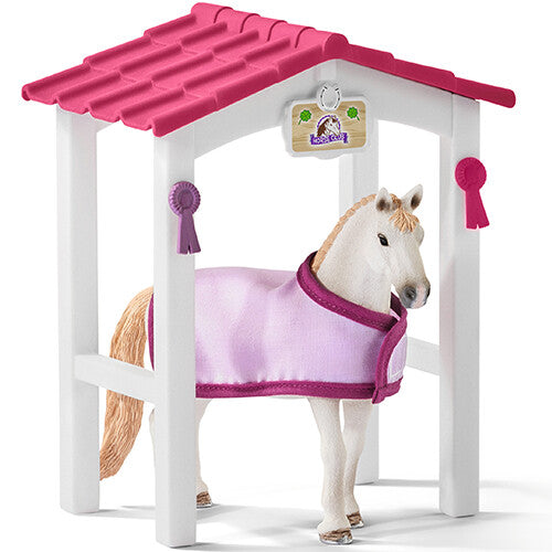 schleich horse club paardenbox met paard  | 42368 | 5
