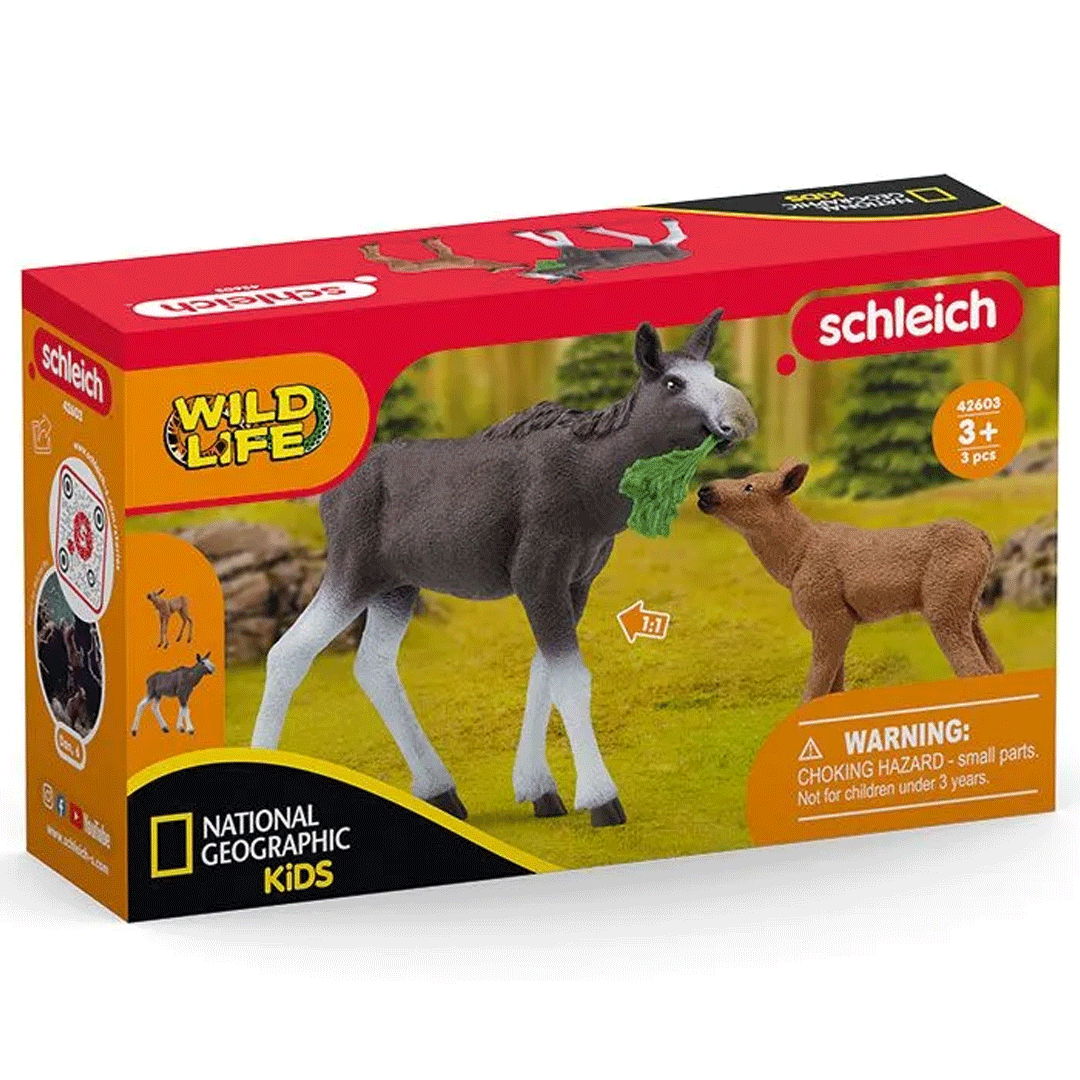 schleich wild life eland met kalf | 42603 | 2