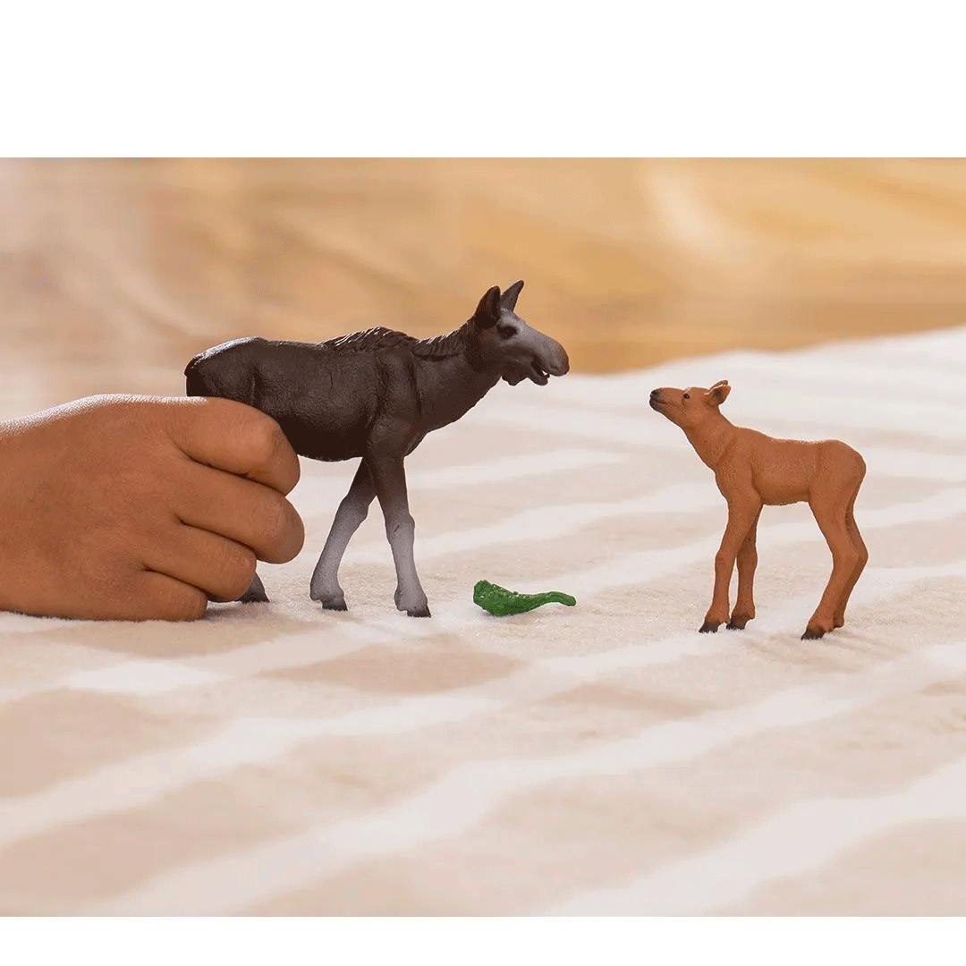schleich wild life eland met kalf | 42603 | 3