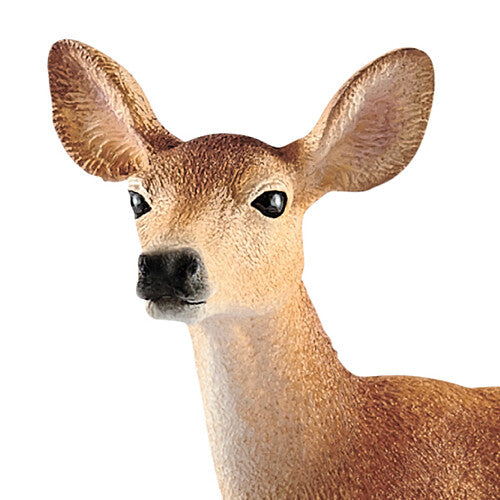 schleich wild life witstaarthertenkoe - 8,5 cm | 14819 | 1