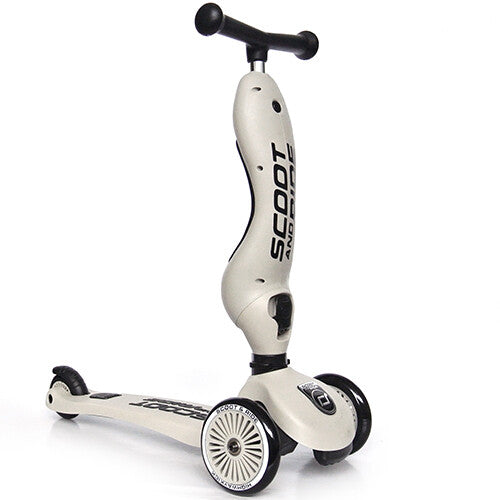 scoot and ride 2-in-1 loopfiets en step - highwaykick 1 - ash  | SR-96268 | 15