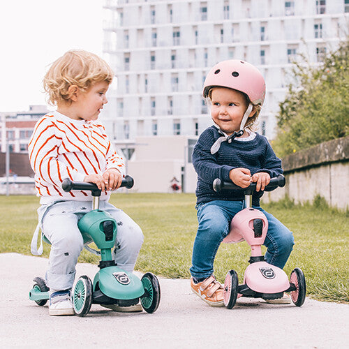 scoot and ride 2-in-1 loopfiets en step - highwaykick 1 - forest  | SR-96269 | 10