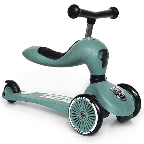 scoot and ride 2-in-1 loopfiets en step - highwaykick 1 - forest  | SR-96269 | 11