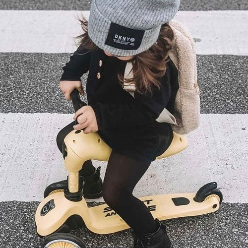 scoot and ride 2-in-1 loopfiets en step - highwaykick 1 - lemon  | SR-96354 | 11