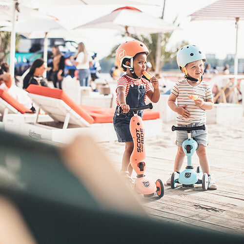 scoot and ride 2-in-1 loopfiets en step - highwaykick 1 - peach  | SR-96353 | 10