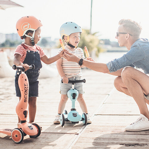 scoot and ride 2-in-1 loopfiets en step - highwaykick 1 - peach  | SR-96353 | 11