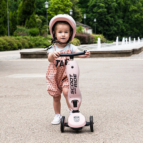 scoot and ride 2-in-1 loopfiets en step - highwaykick 1 - rose  | SR-96270 | 11
