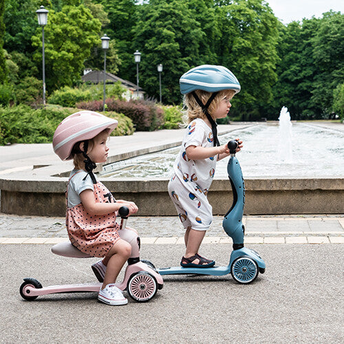scoot and ride 2-in-1 loopfiets en step - highwaykick 1 - rose  | SR-96270 | 15