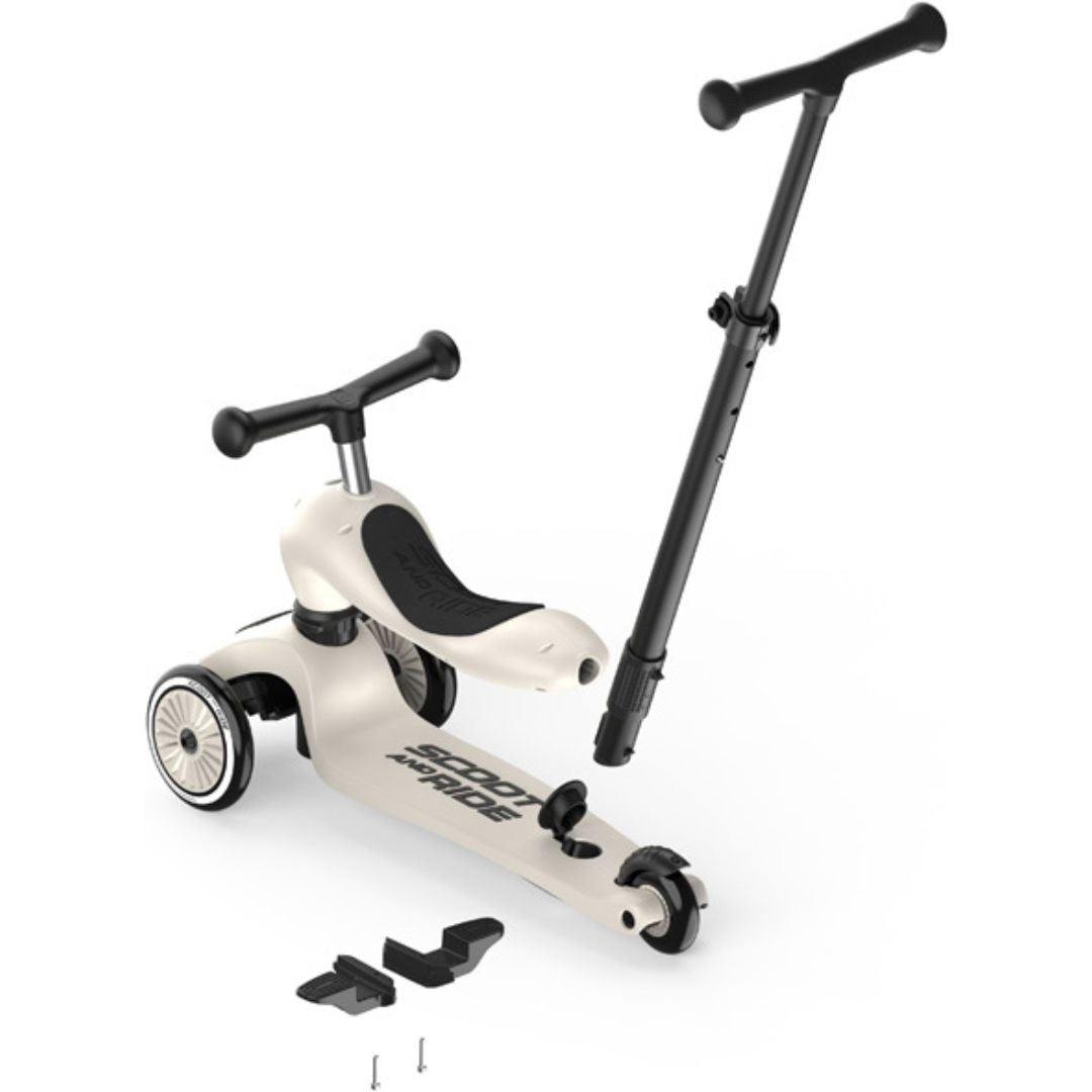 scoot and ride 2-in-1 loopfiets en step - push and go - ash | SR-00067 | 6