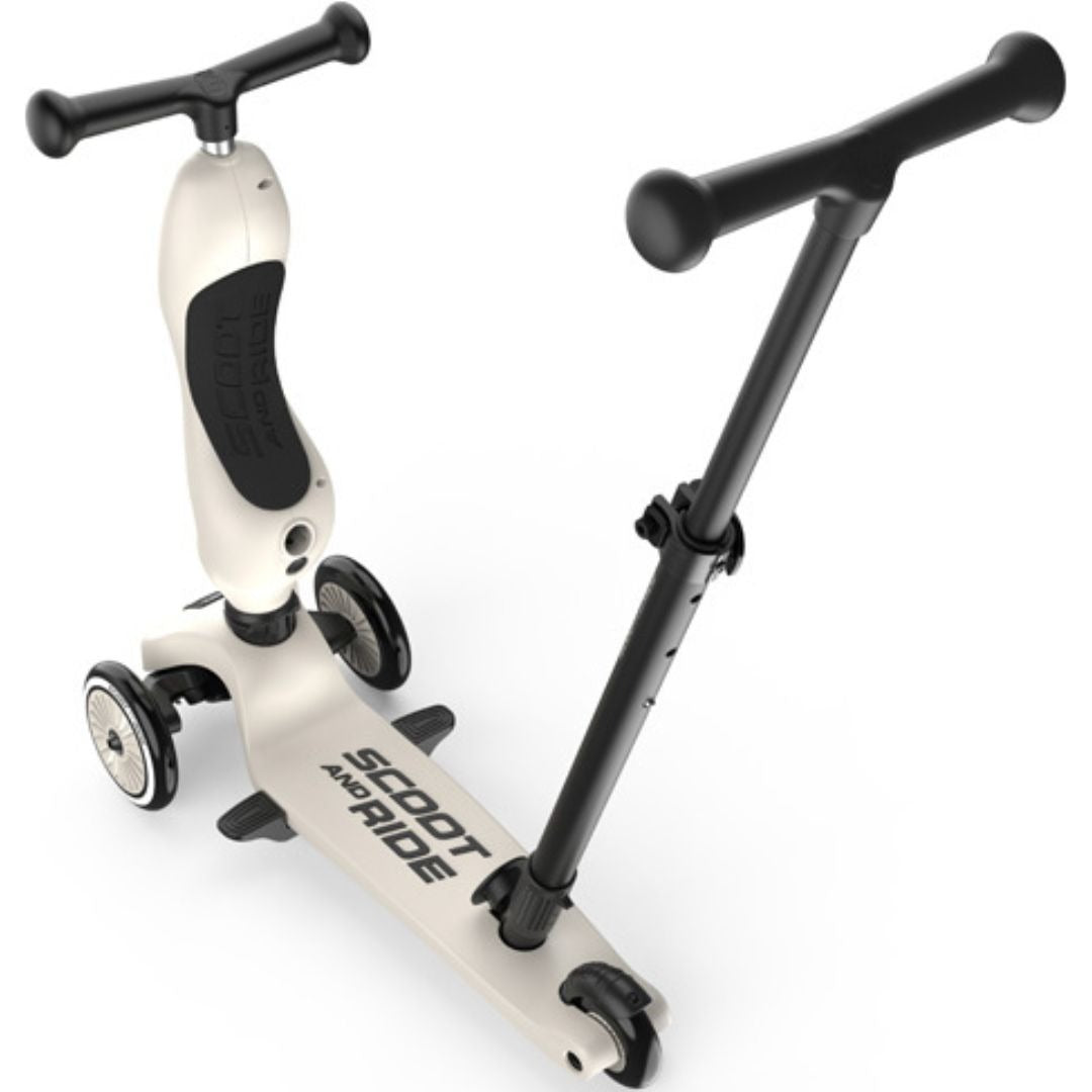 scoot and ride 2-in-1 loopfiets en step - push and go - ash | SR-00067 | 7