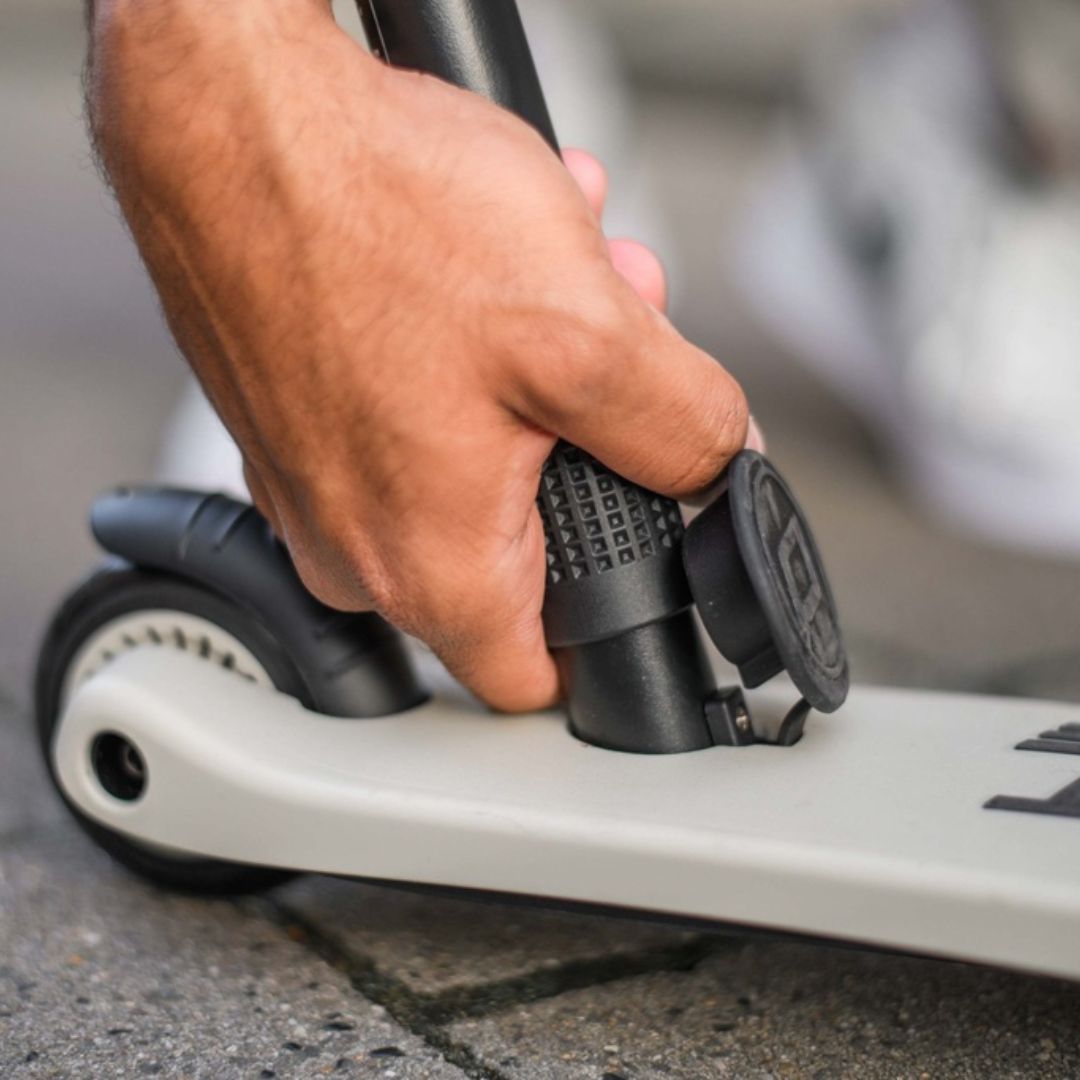 scoot and ride 2-in-1 loopfiets en step - push and go - steel | SR-00071 | 5