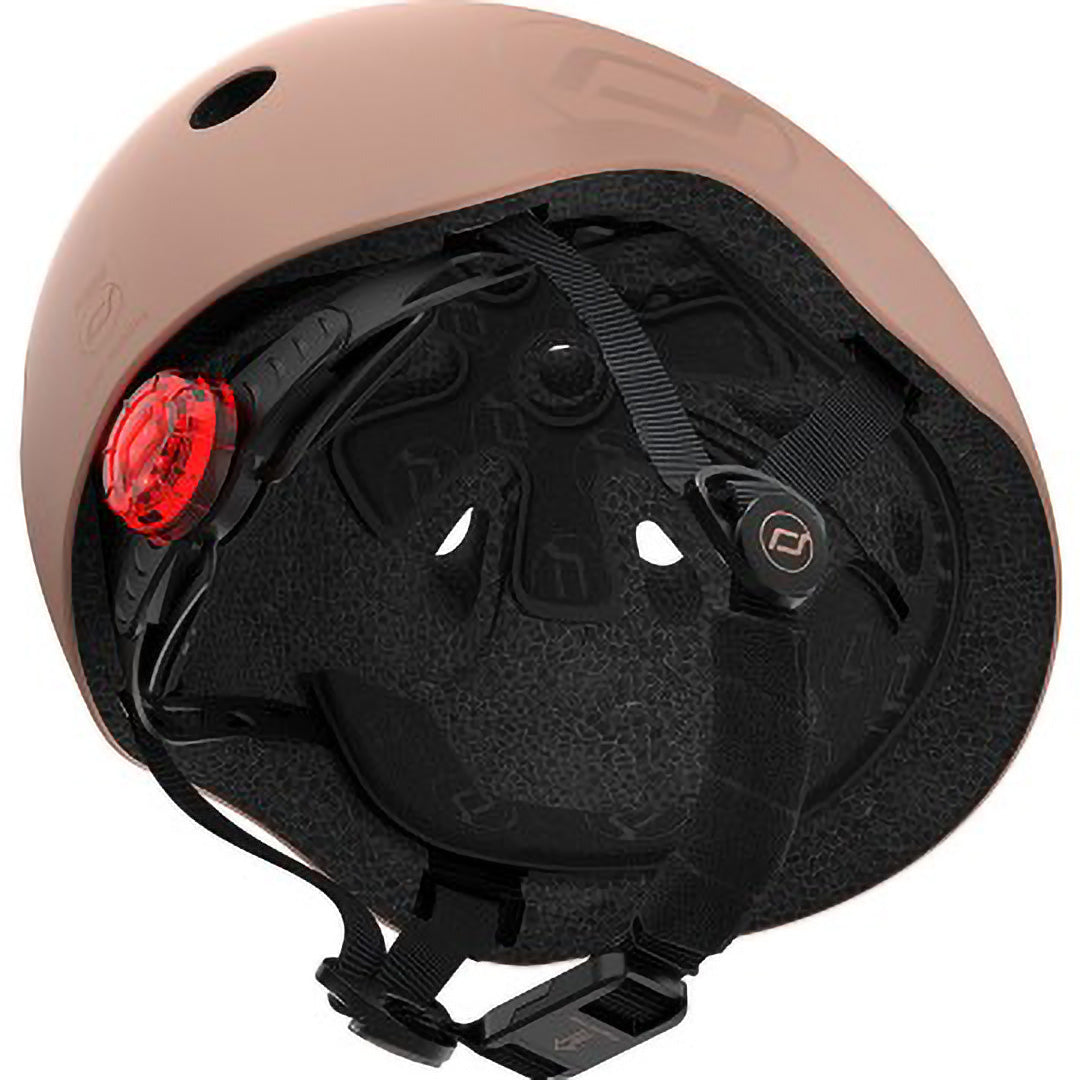 scoot and ride kinderhelm mocha - s-m | SR-00828 | 1