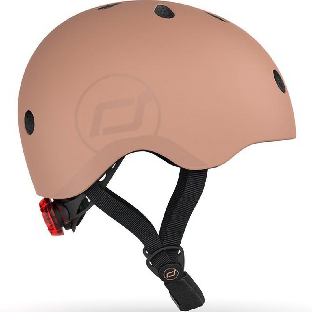 scoot and ride kinderhelm mocha - s-m | SR-00828 | 3