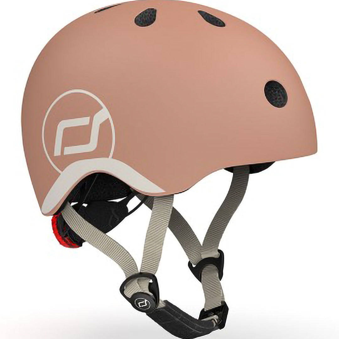 scoot and ride kinderhelm - mocha - xxs-s | SR-00826 | 0