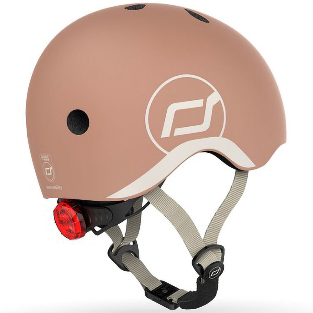 scoot and ride kinderhelm - mocha - xxs-s | SR-00826 | 5