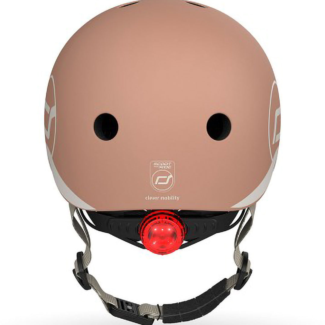 scoot and ride kinderhelm - mocha - xxs-s | SR-00826 | 4