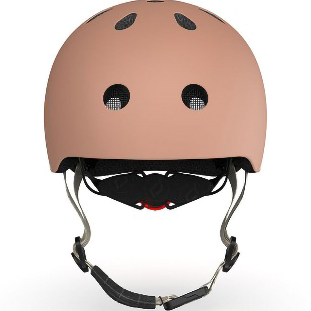 scoot and ride kinderhelm - mocha - xxs-s | SR-00826 | 2