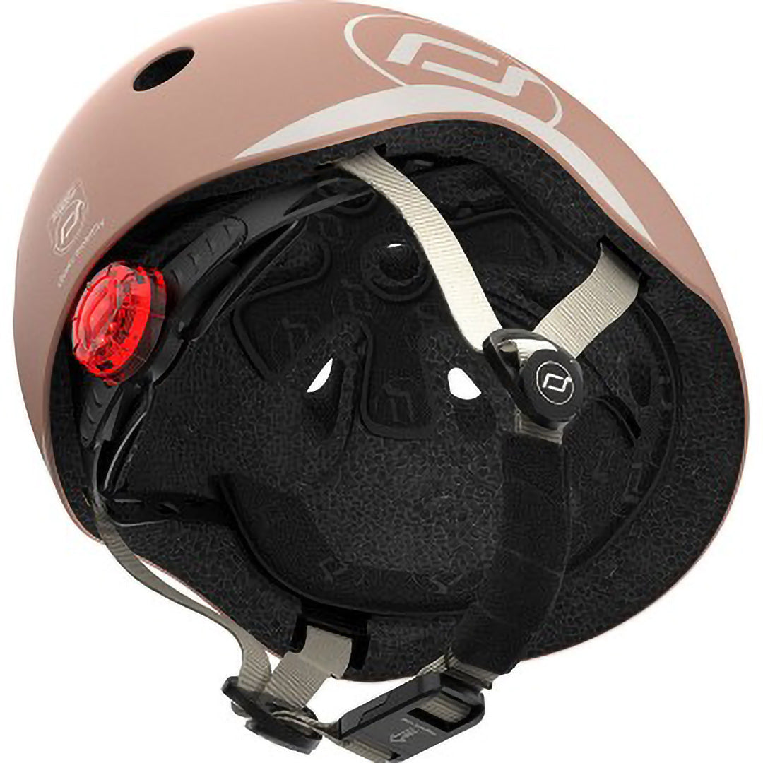 scoot and ride kinderhelm - mocha - xxs-s | SR-00826 | 1