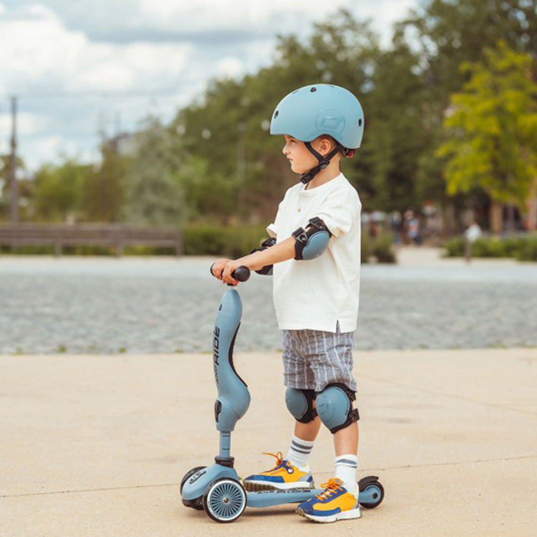 scoot and ride valbescherming - steel - s | SR-00025 | 1