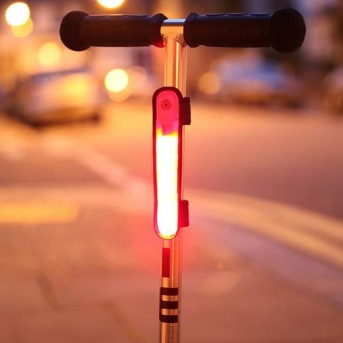 scoot 'n pull verlichting stepstraler scootbeamz - geel  | bmz-y | 1