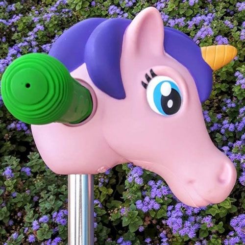 scootaheadz kinderstep accessoire eenhoornhoofd - roze  | 10302 | 1