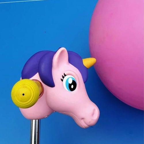 scootaheadz kinderstep accessoire eenhoornhoofd - roze  | 10302 | 2