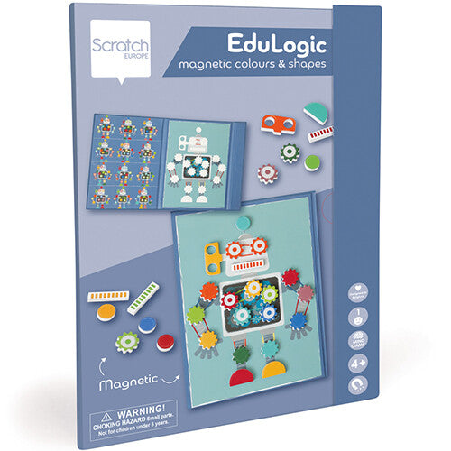 scratch europe magneetboek edulogic - robot | 6182292 | 3