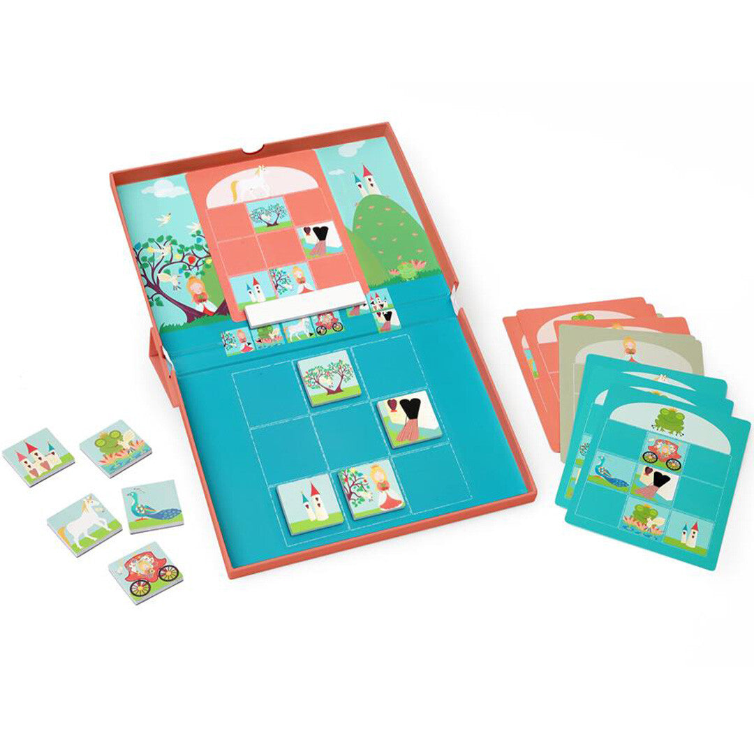 scratch europe magnetisch denkspel - prinses en eenhoorn | 6182278 | 1