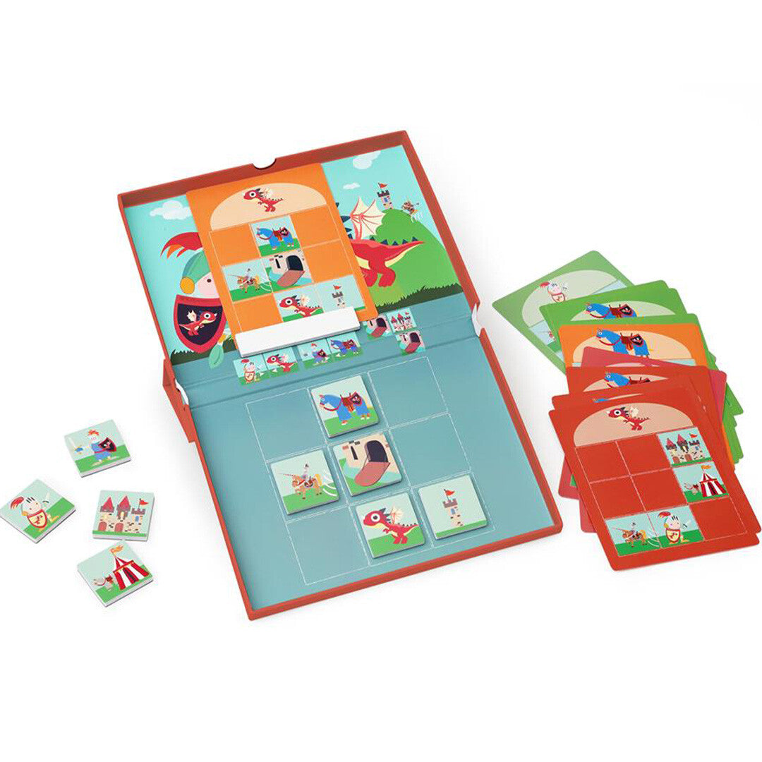 scratch europe magnetisch denkspel - ridders en draken | 6182277 | 1