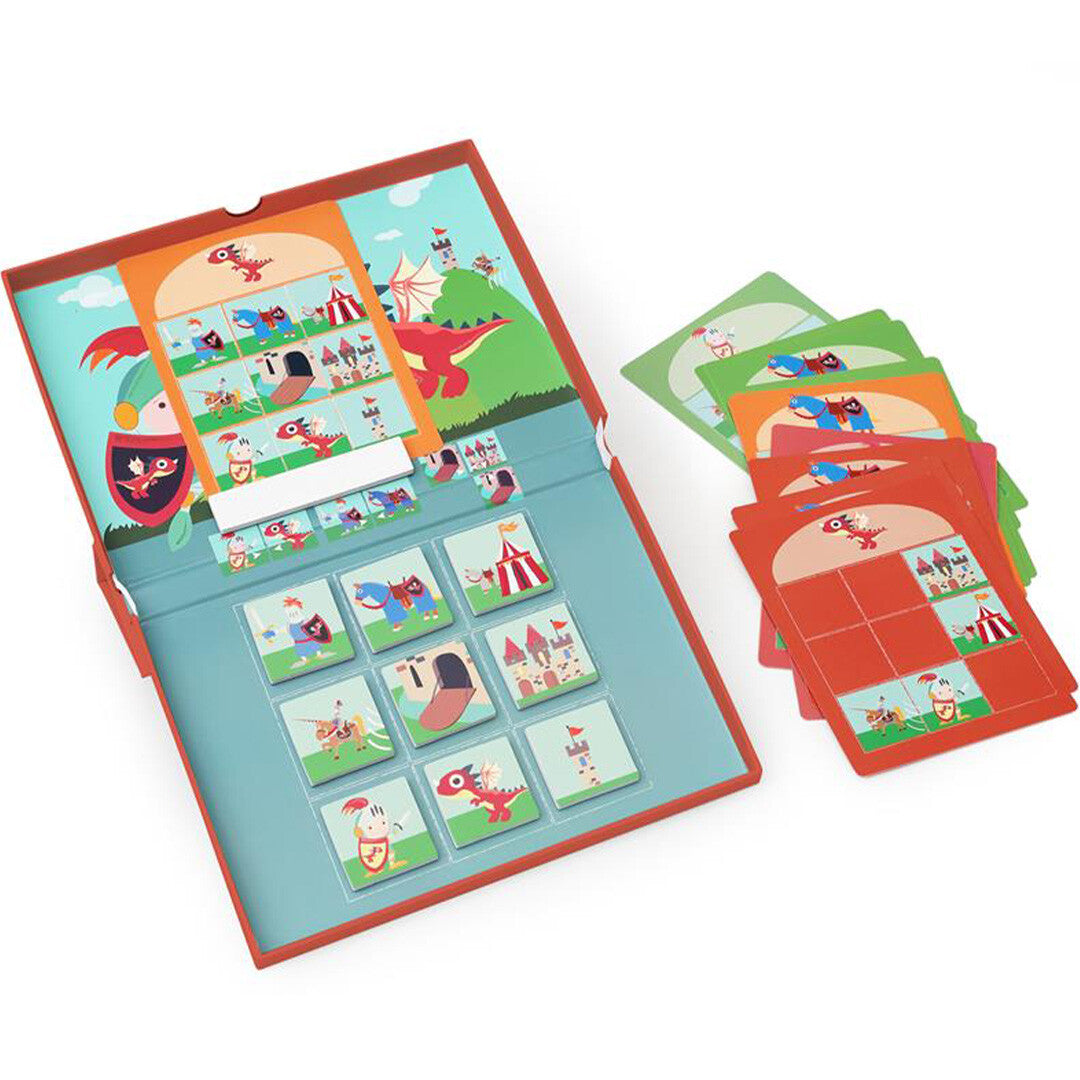 scratch europe magnetisch denkspel - ridders en draken | 6182277 | 2