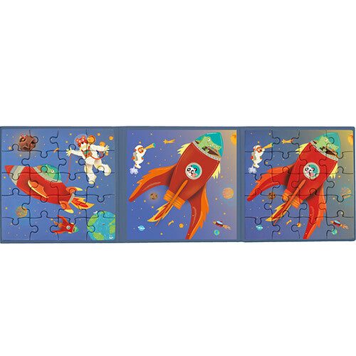 scratch europe magnetisch puzzelboek ruimte - 2x20st | 6181154 | 1