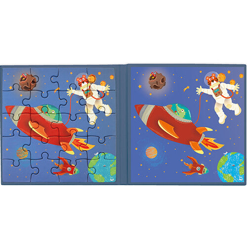 scratch europe magnetisch puzzelboek ruimte - 2x20st | 6181154 | 2