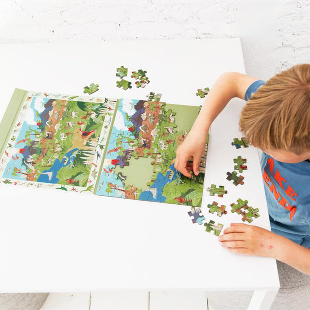 scratch europe magnetische puzzelboek dino - 80st | 6181231 | 4