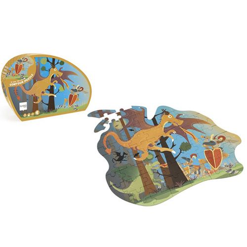scratch europe vloerpuzzel draak - 61st | 6181132 | 1
