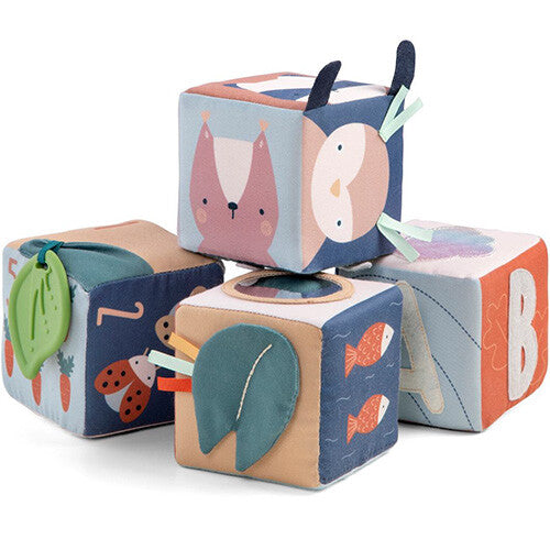 sebra babyblokken woodland - 4st | 301530025 | 0