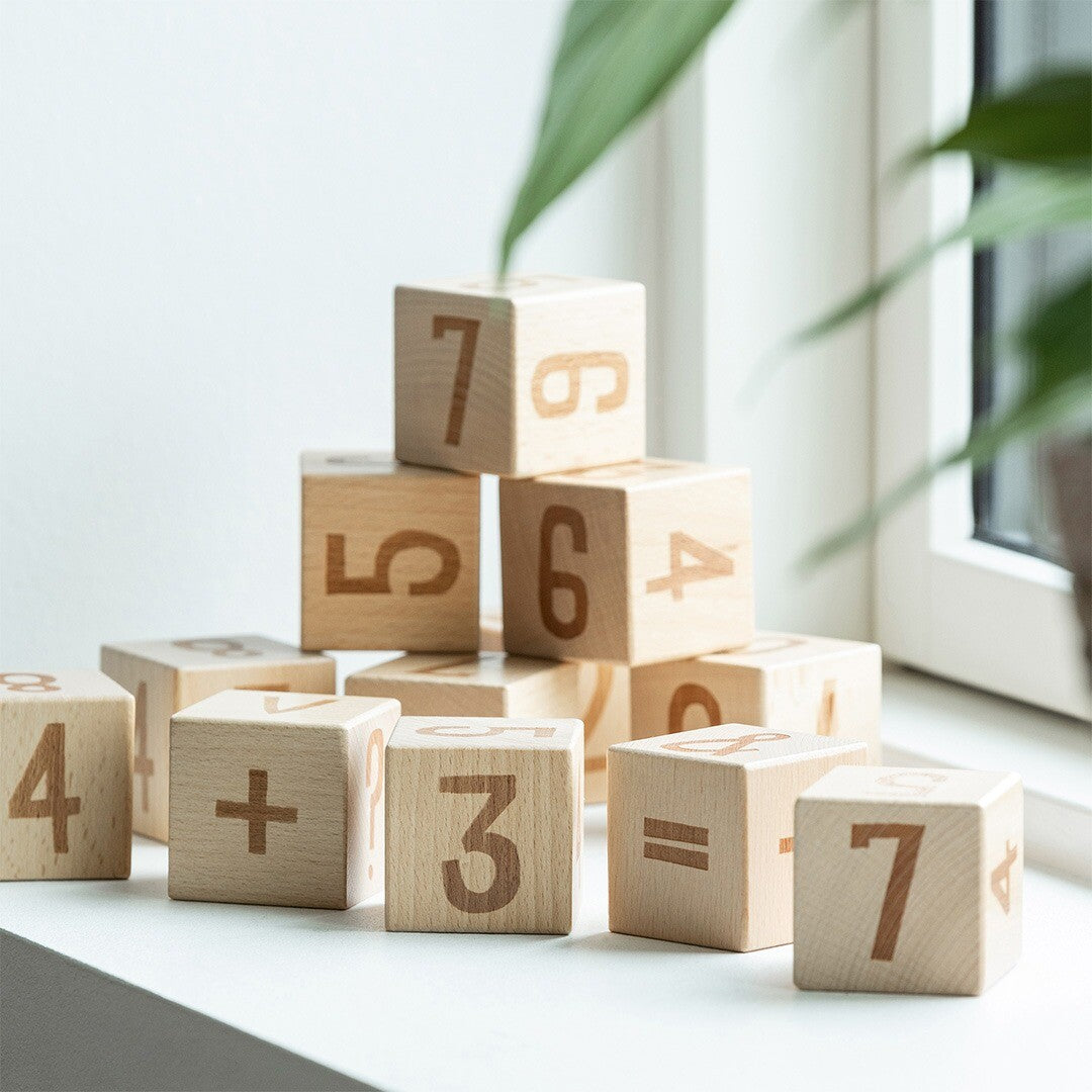 sebra blokken met nummers - 12st  | 301830019 | 1