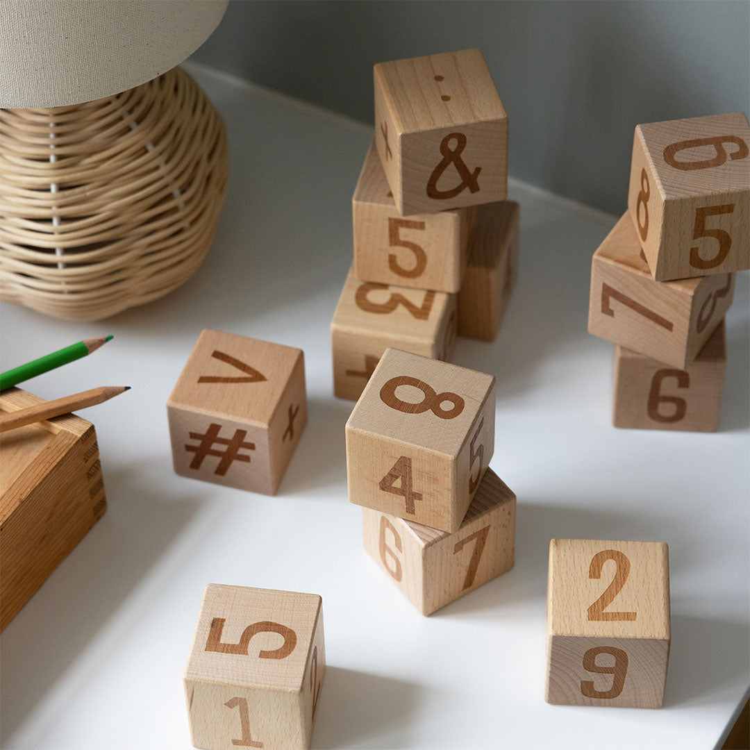 sebra blokken met nummers - 12st  | 301830019 | 2