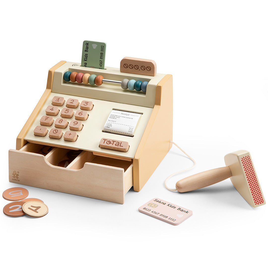 sebra kassa met geld en scanner | 301730054 | 0