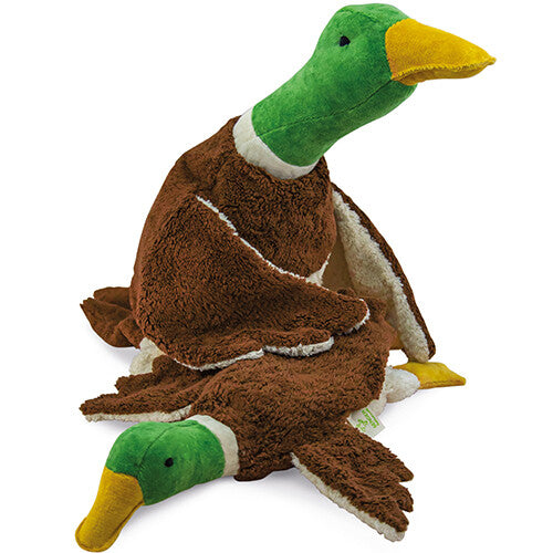 senger warmteknuffel eend - 80 cm | Y21045 | 1