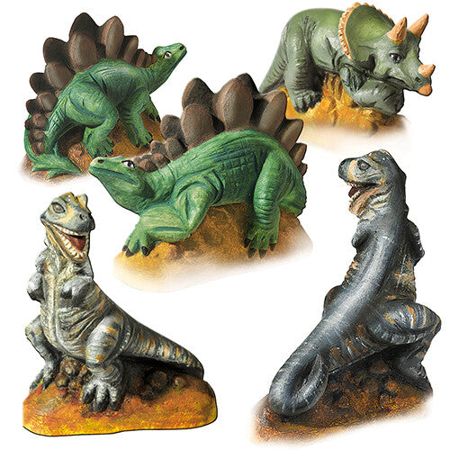 ses creative gips- en verfpakket - dino's - 3st | 1406 | 0