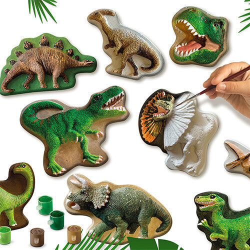ses creative gips- en verfpakket - dino's - 9st | 01403 | 0
