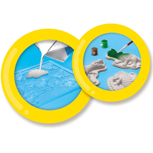 ses creative gips- en verfpakket - dino's - 9st | 01403 | 2