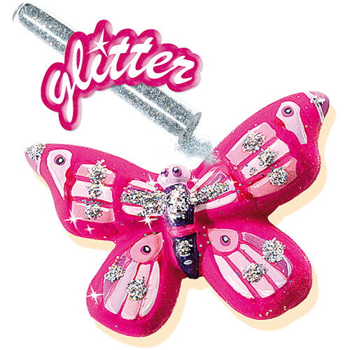 ses creative gips- en verfpakket - vlinders en glitter- 8st | 01131 | 1
