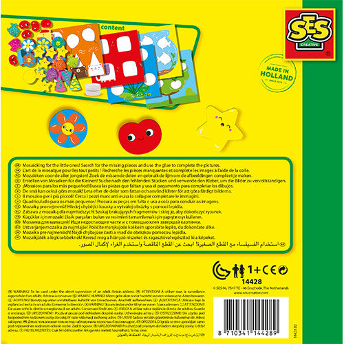 ses creative knutselset vormen plakken | 14428 | 3