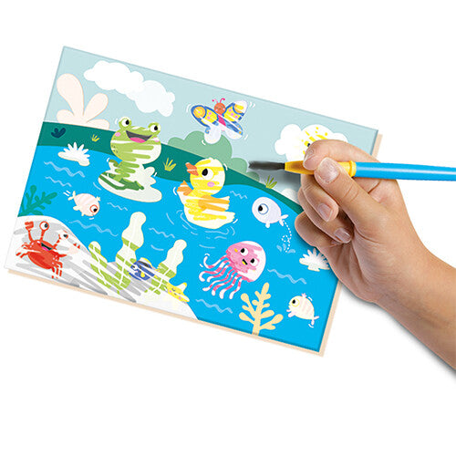 ses creative magische kleurplaten - verborgen dieren - 4st | 14456 | 2