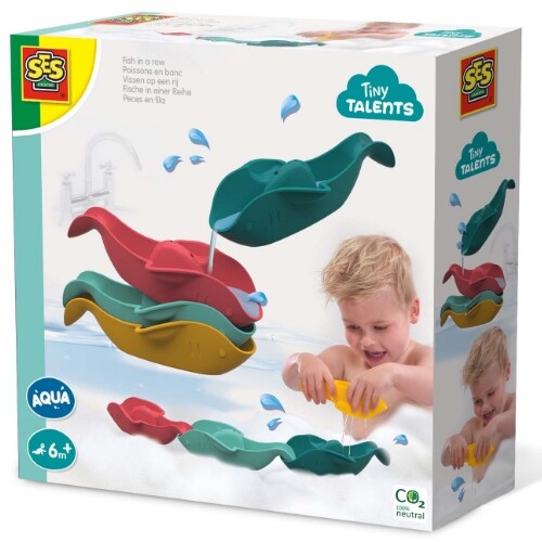 ses creative multifunctioneel badspeelgoed vissen - 4st | 13098 | 0
