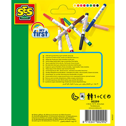 ses creative peuterstiften - 8st | 00299 | 4