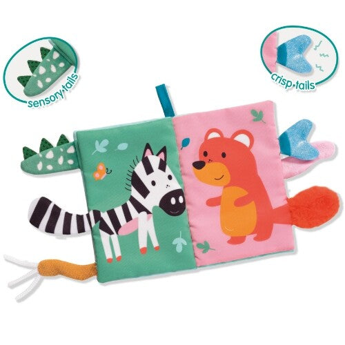ses creative stoffen boekje dierenstaarten  | 13112 | 2