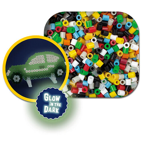 ses creative strijkkralen glow in the dark auto's | 06215 | 2