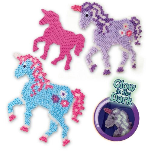 ses creative strijkkralen glow-in-the-dark eenhoorns  | 06115 | 0